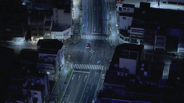 Gifu City Tower 43 Observation Deck and Nagasumicho Intersection